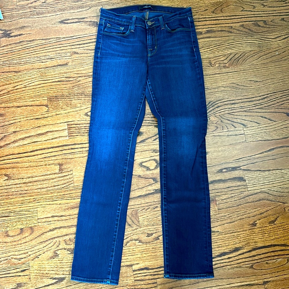 JBrand MidRise Rail jeans in Ignite wash size 28